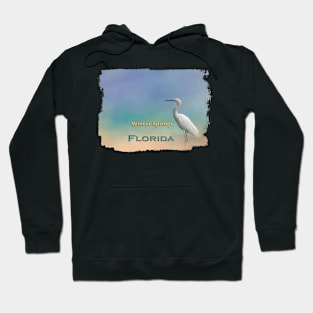 Egret Winter Springs FL Hoodie